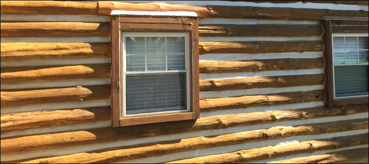 Log Home Whole Log Replacement  Marion, Virginia