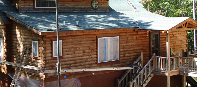 Professional Log Home Sealing Service  Chilhowie, Virginia
